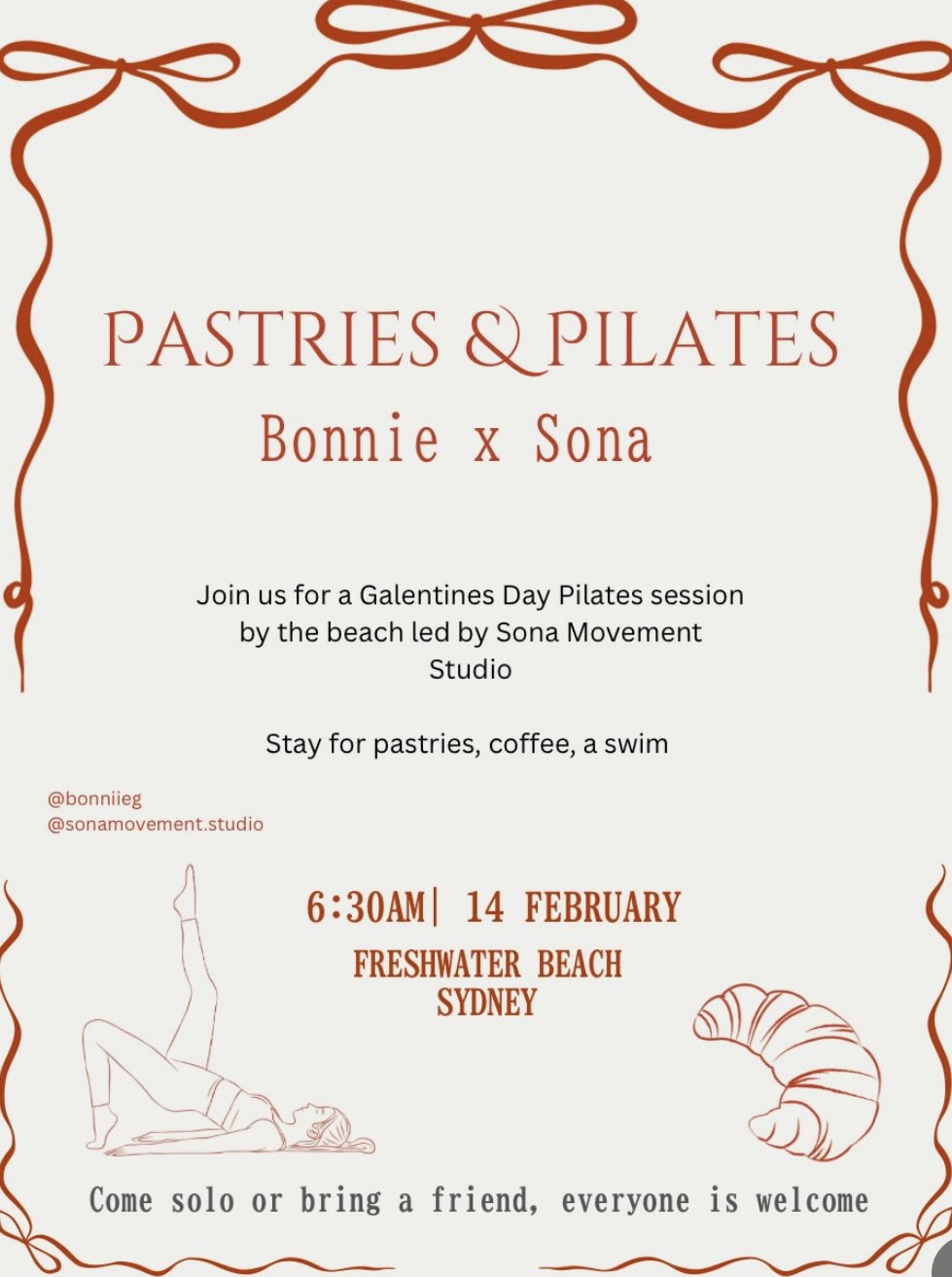 Pilates & Pastries event